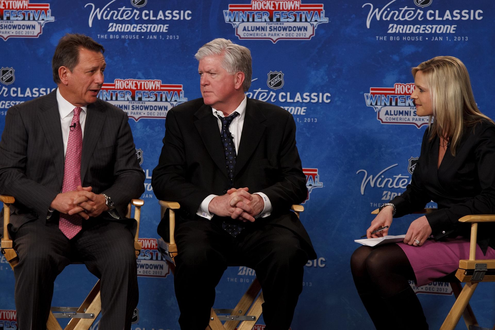 NHL: Comerica Park Press Conference - Source: Imagn