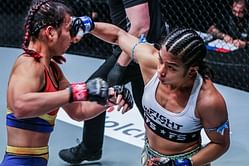 "Coming with them hands" - Fans feel the power strawweight kickboxing queen Jackie Buntan unleashed in her ONE debut