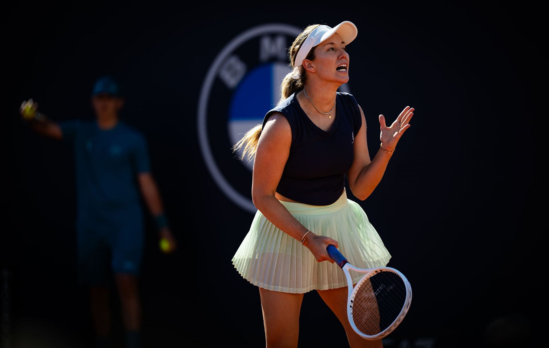 Danielle Collins at the Italian Open 2025. (Photo: Getty)