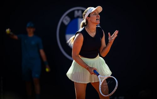 Danielle Collins at the Italian Open 2025. (Photo: Getty)