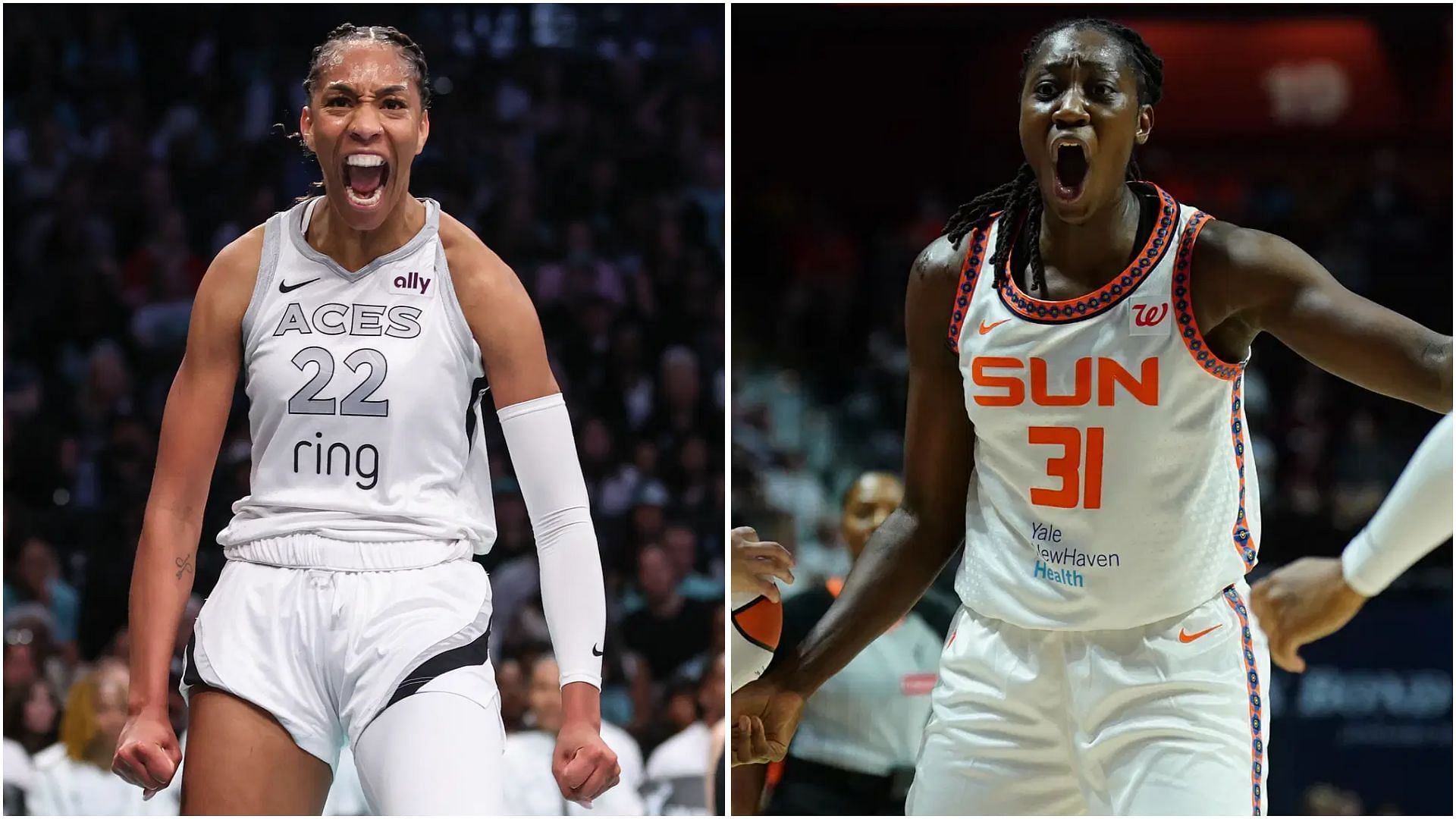 Las Vegas Aces vs Connecticut Sun Prediction and Betting Tips for May 20. (Photos: IMAGN)