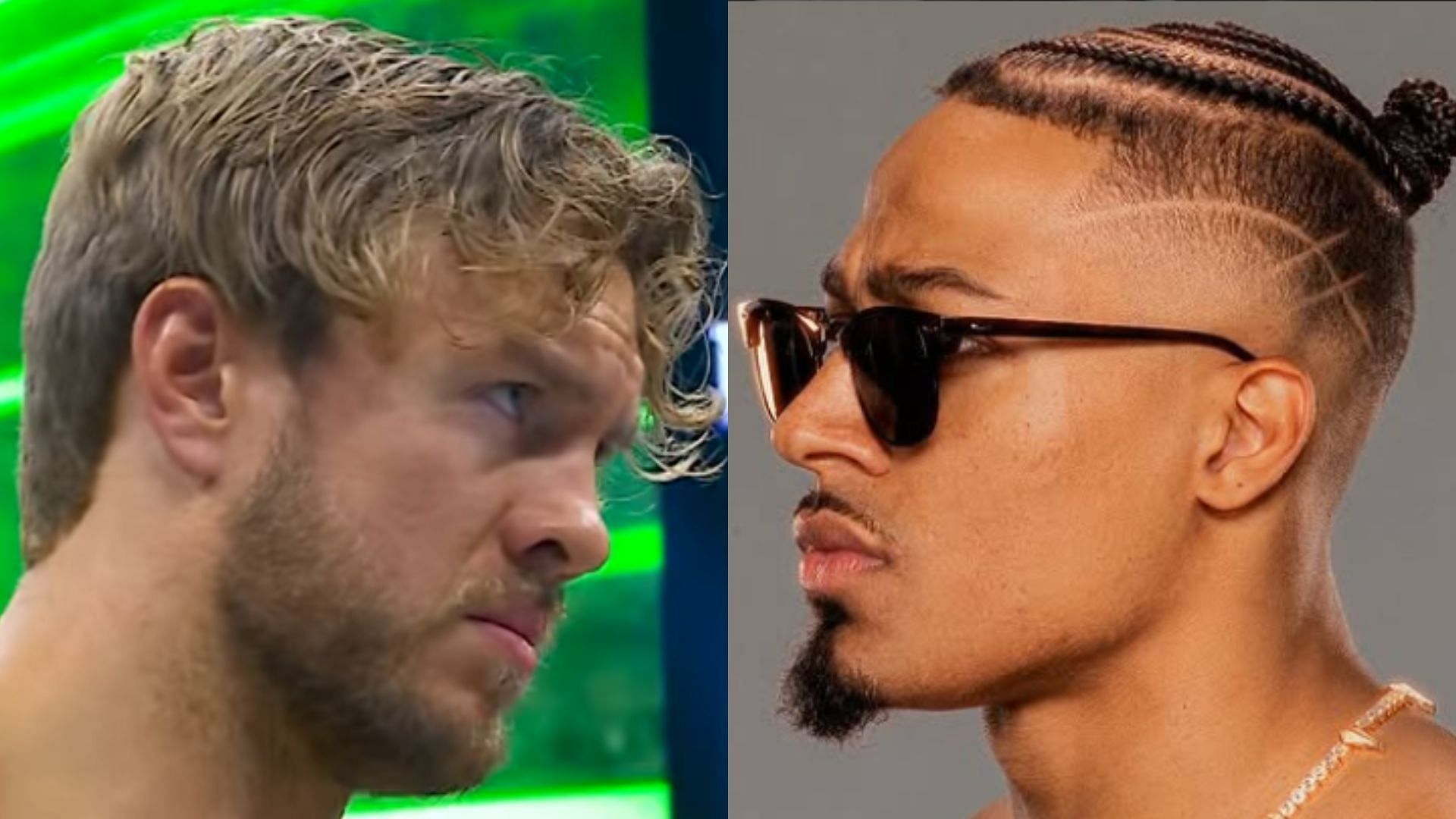 Will Ospreay (left) and Carmelo Hayes(right) (Images via Ospreay