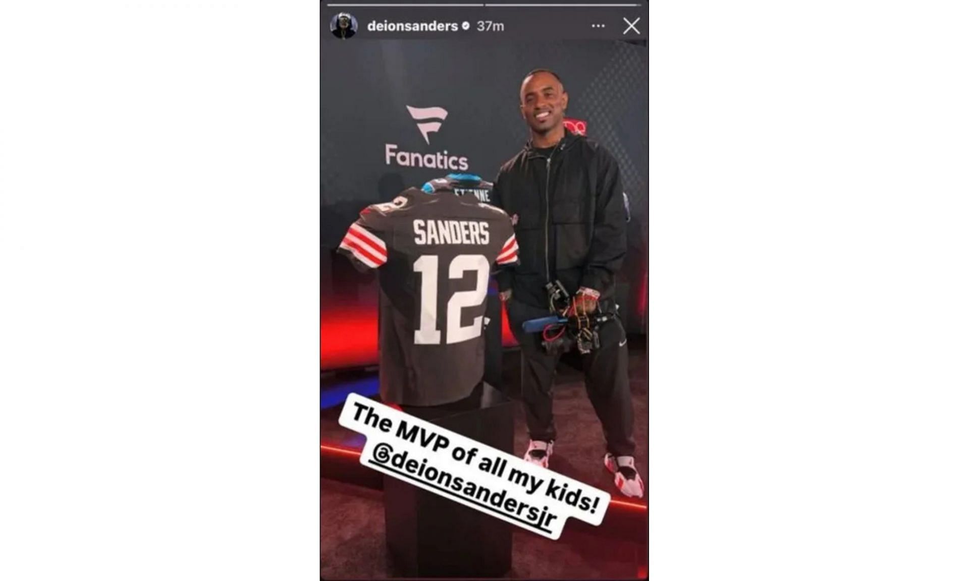 Screenshot, via Instagram