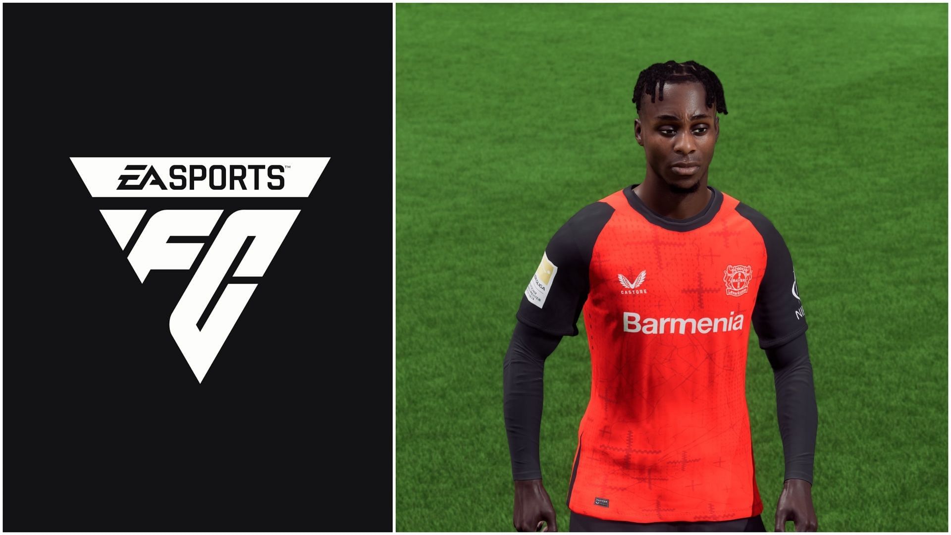The Frimpong SBC has been leaked (Images via EA Sports/Sportskeeda Gaming)