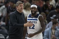 Timberwolves coach Chris Finch hilariously shuts down idea of Patrick Beverley locker room pep talk ahead of game 4: "I’ve had enough"