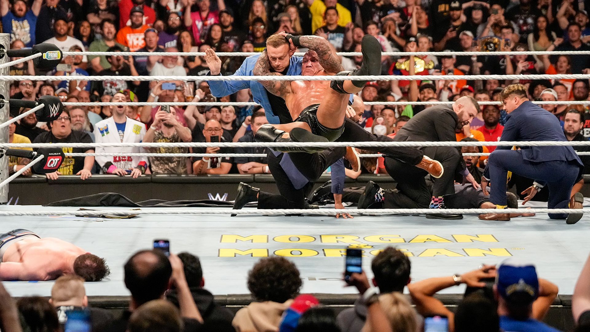 Randy Orton snaps at WWE Backlash in his hometown