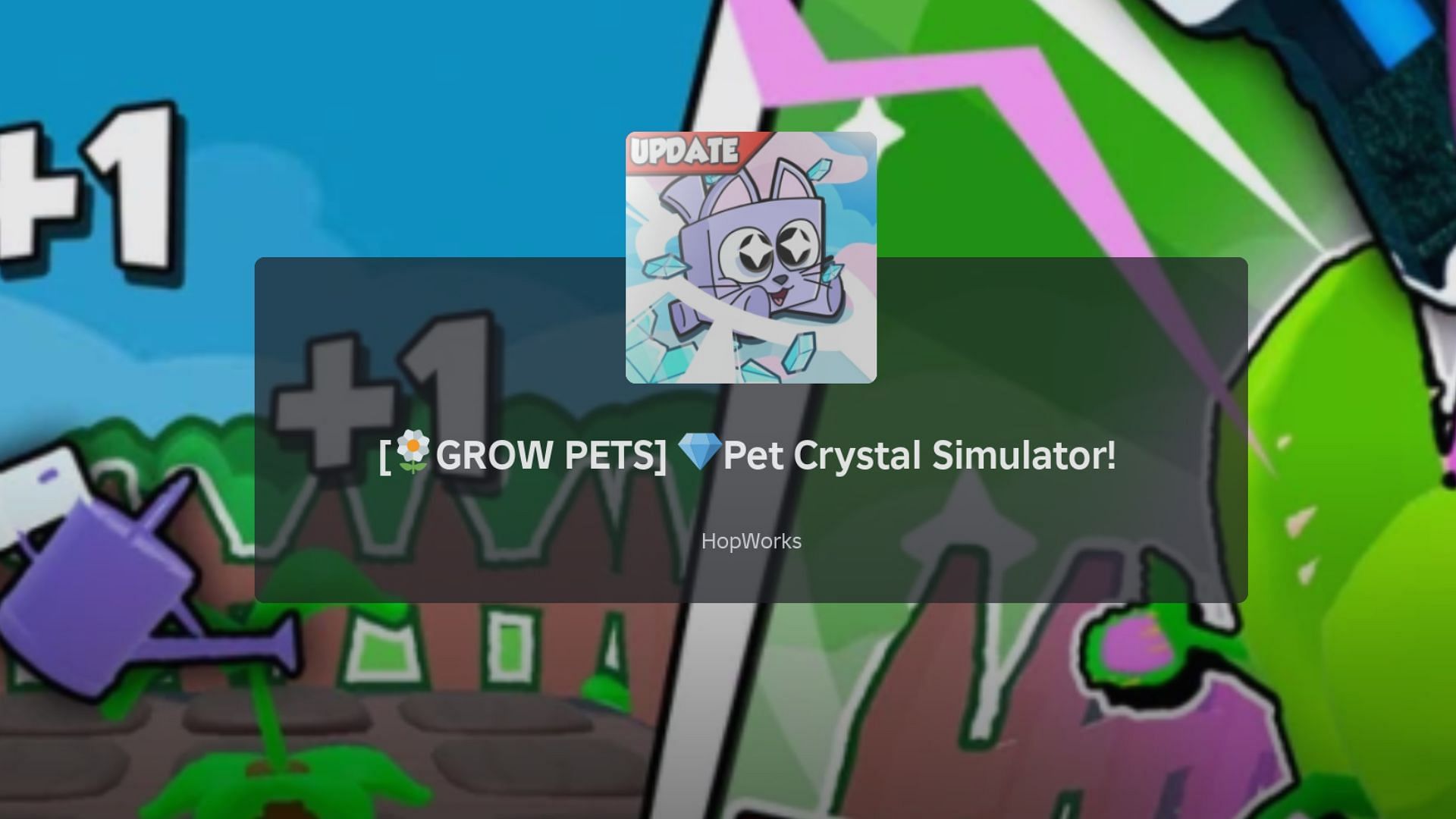 Pet Crystal Simulator loading screen