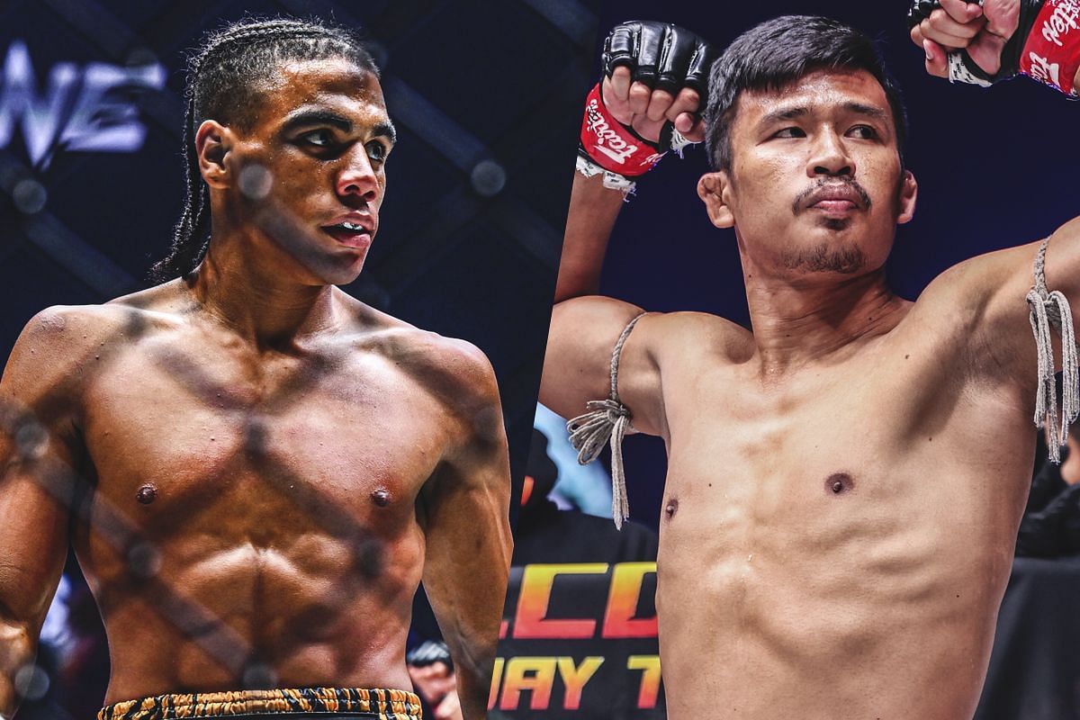 Johan Estupinan (L) and Superlek (R) | Image by ONE Championship