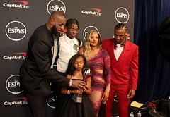 "Two Laker teammates go to a random kid's graduation": Fans react to Bryce James' graduation photo with Bronny, Savannah, Zhuri, LeBron James