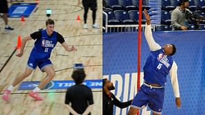"Makes her wanna cry a little bit": Cooper Flagg shares mom Kelly's special bond with former high school teammate Derik Queen