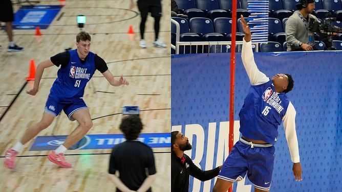 "Makes her wanna cry a little bit": Cooper Flagg shares mom Kelly's special bond with former high school teammate Derik Queen