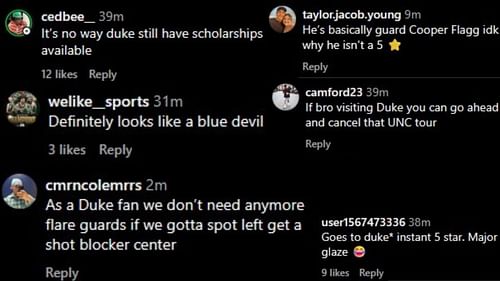 Image via the comments of the Instagram post.