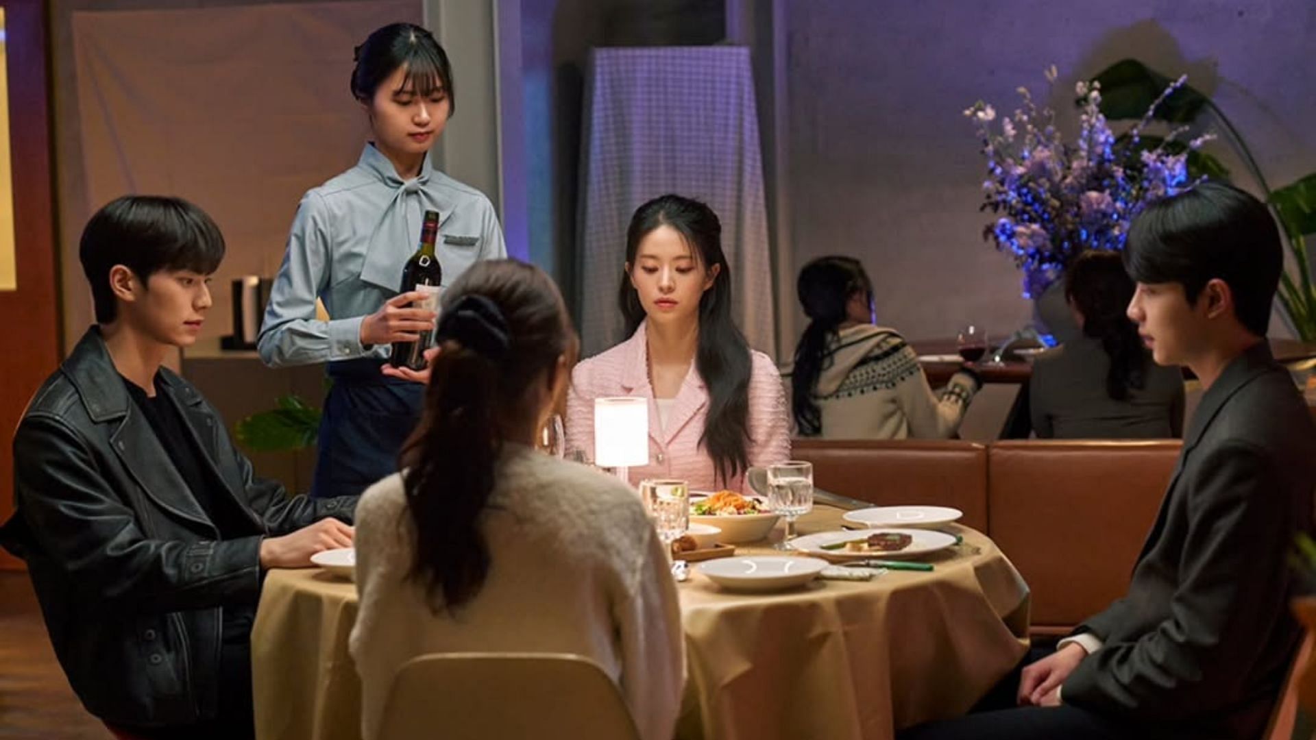 Bunny, Ji-won, Jae-yeol, and Yeo-reum in Crushology 101 (Image via Instagram/@mbcdrama_now)
