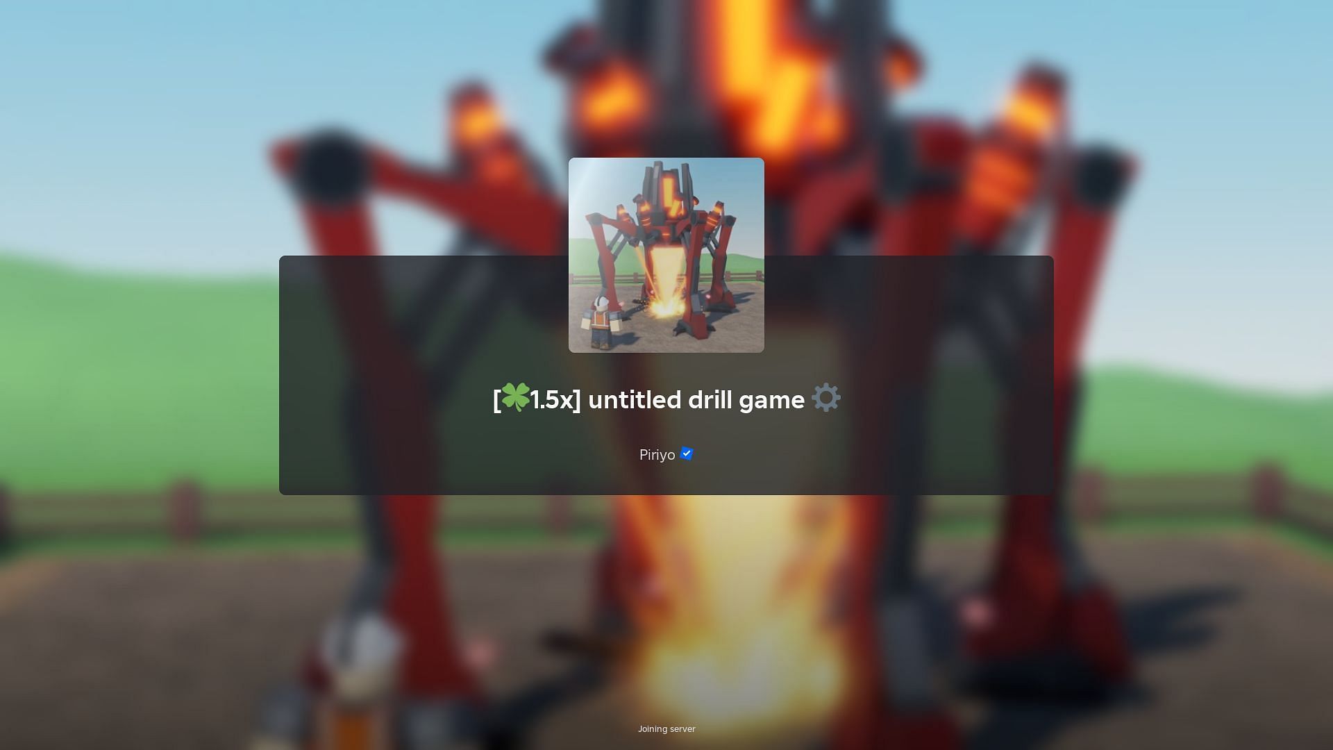 Roblox Untitled Drill Game