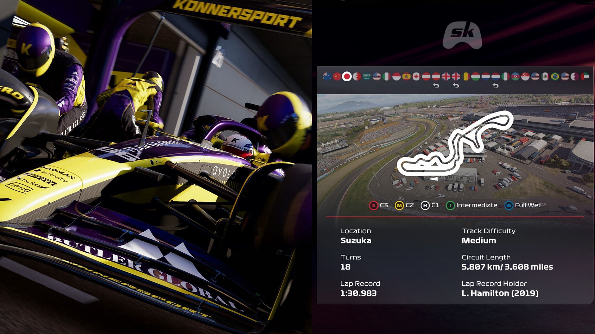 F1 25 Japanese GP setup