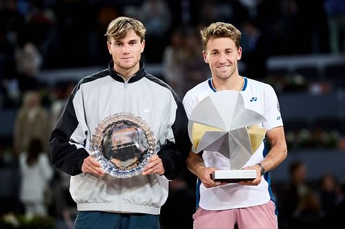 Jack Draper and Casper Ruud - Source: Getty