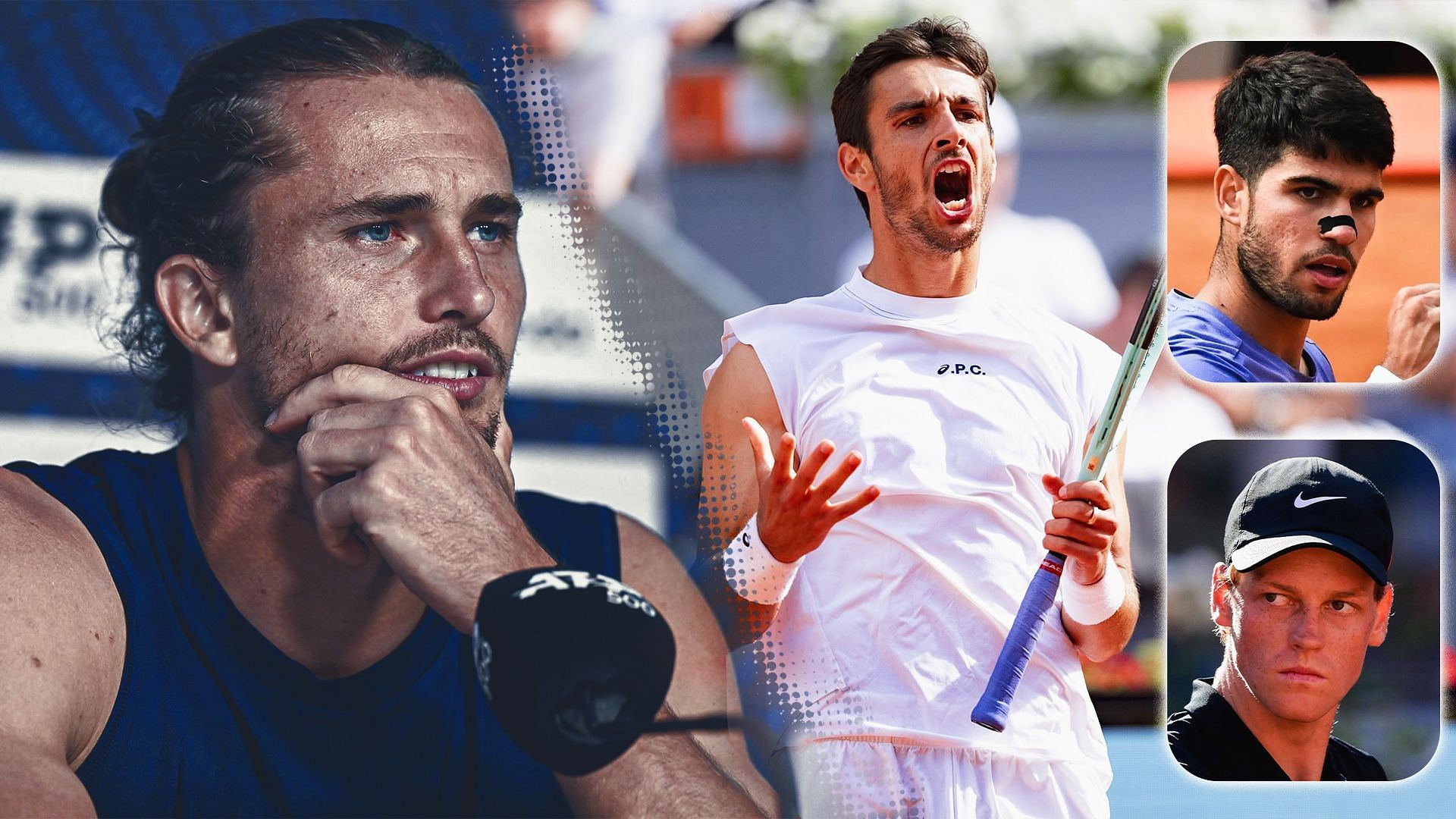 Fans slam Alexander Zverev for comments on Lorenzo Musetti&rsquo;s play style (Source - GETTY)