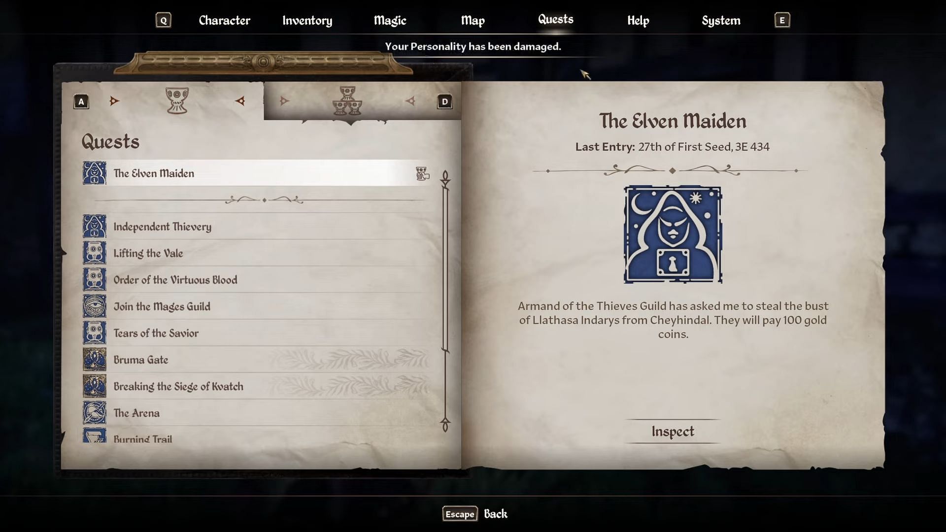 A guide to complete Elven Maiden quest in Oblivion Remastered (Image via Bethesda)