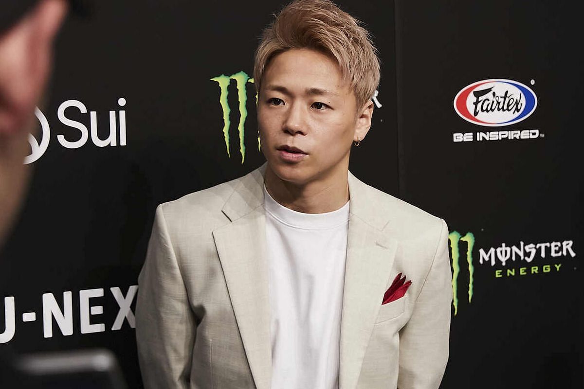 Takeru Segawa says Thai fans want him to avenge his defeat to Rodtang. [Photo from ONE Championship]