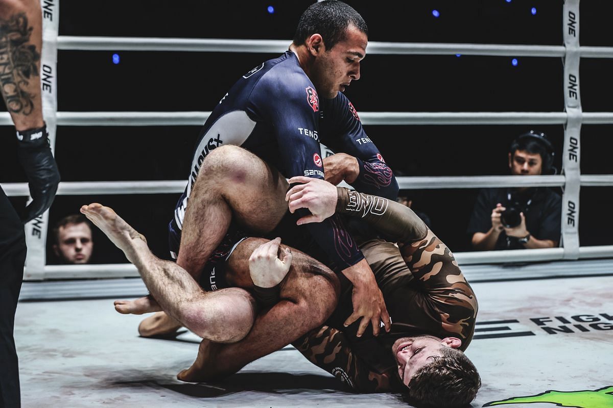 Tye Ruotolo still satisfied with performance in latest match despite not getting a submission. -- Photo by ONE Championship