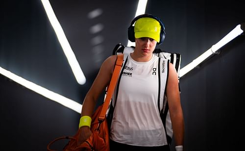 Iga Swiatek at the 2025 Italian Open (Source: Getty)