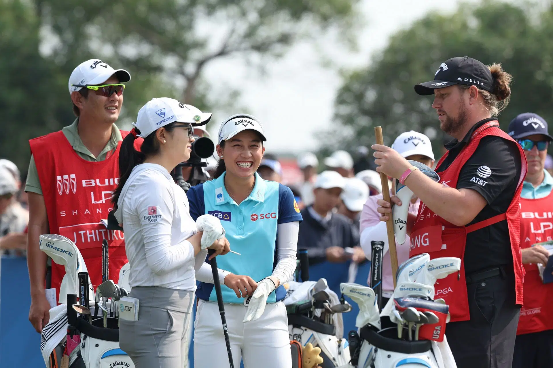 Rose Zhang and Jeeno Thitikul at the Buick LPGA Shanghai 2024 (Image Source: Getty)