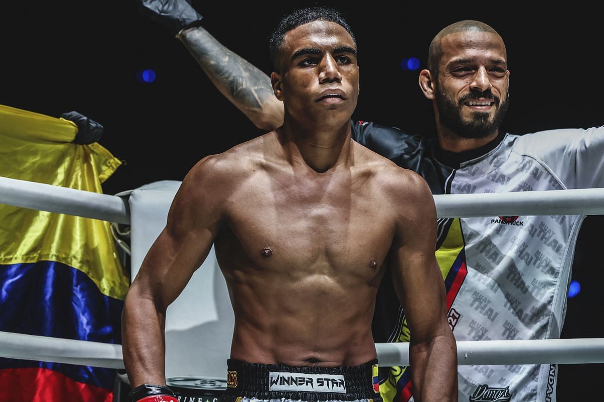 Jordan Estupinan (pictured) moved to 2-0 in ONE Championship last Friday.