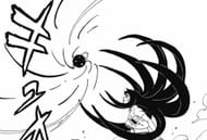 Himawari Uzumaki in Jinchuriki form (Image via Viz Media)