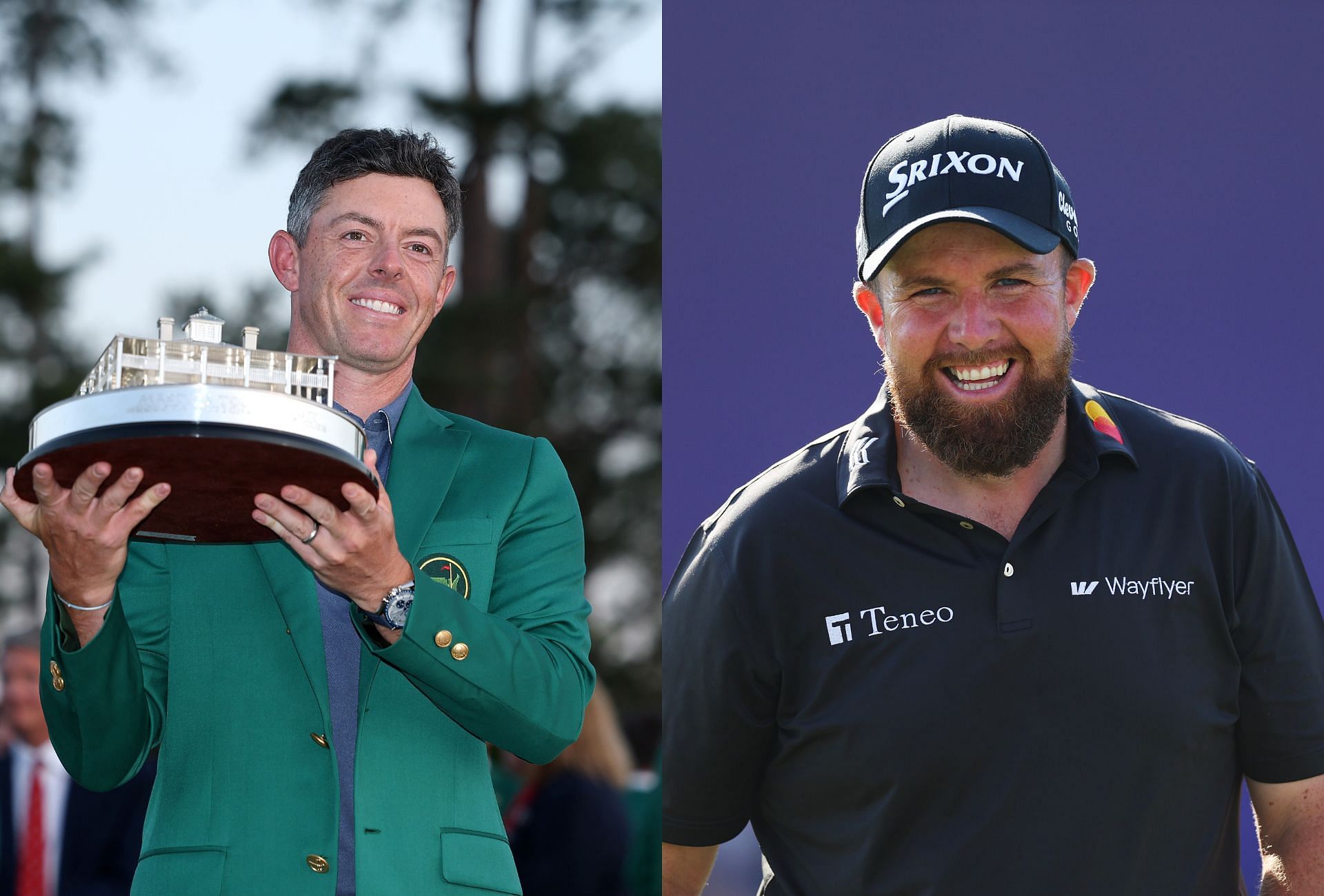 Rory McIlroy and Shane Lowry ( via Getty)