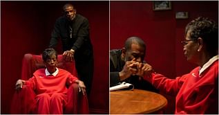 "WHO TOOK THESE": CFB fans amazed by Deion Sanders & momma Connie's dapper look for Nike
