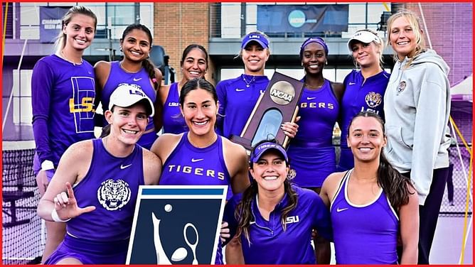 LSU Tigers make history as women's tennis team stuns No. 4 Ohio State to reach NCAA Team Championship 2025