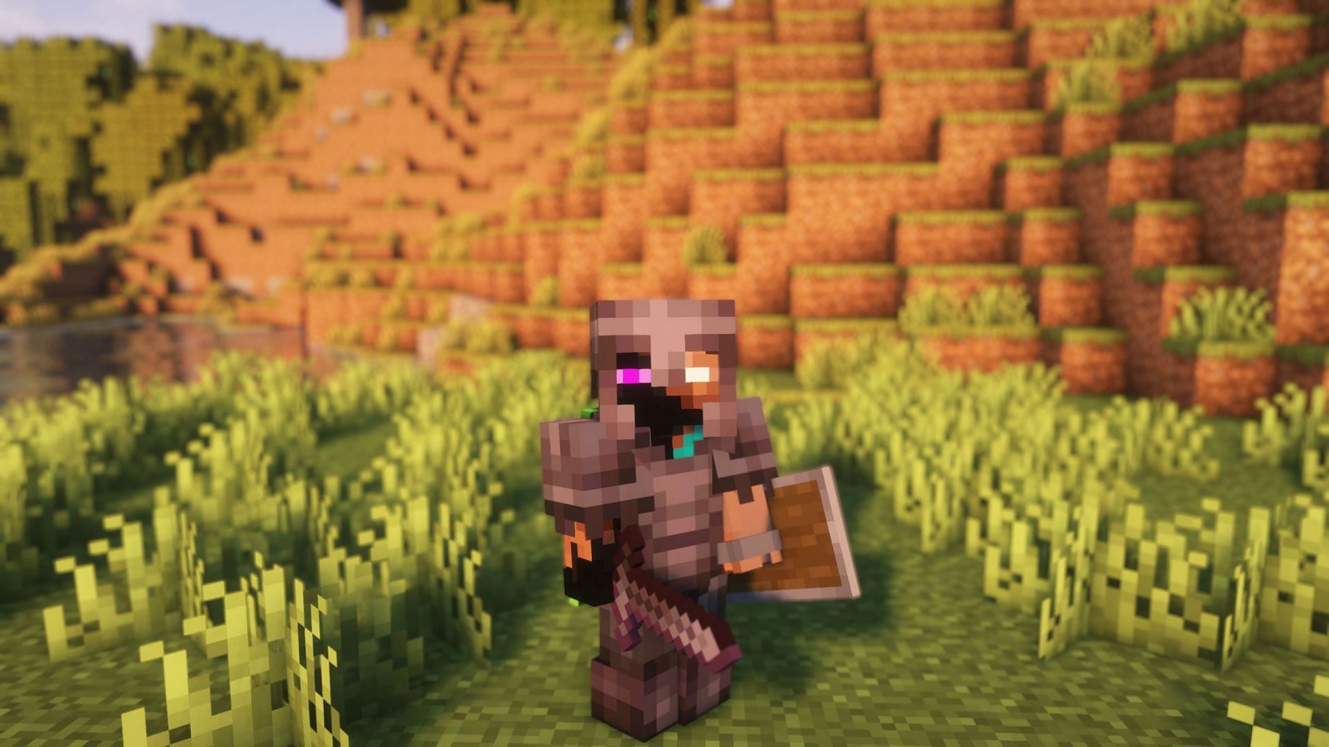 There are many mods that improve combat mechanics. (Image via Sportskeeda Gaming || Mojang Studios)