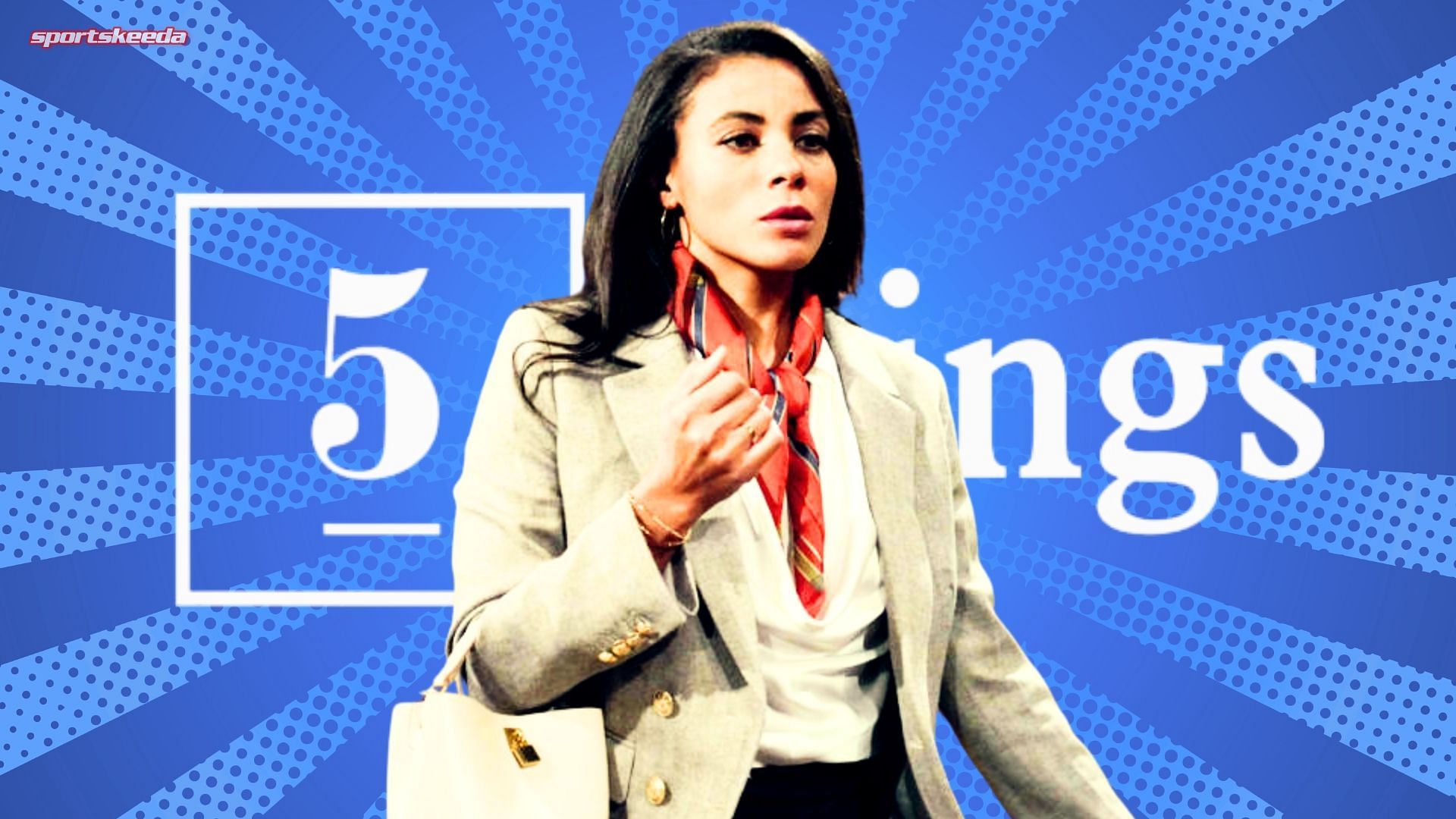Murielle Hilaire plays Daphne Rose on The Bold and the Beautiful (Custom edit by Sportskeeda, Original image via CBS/@The Bold and the Beautiful)
