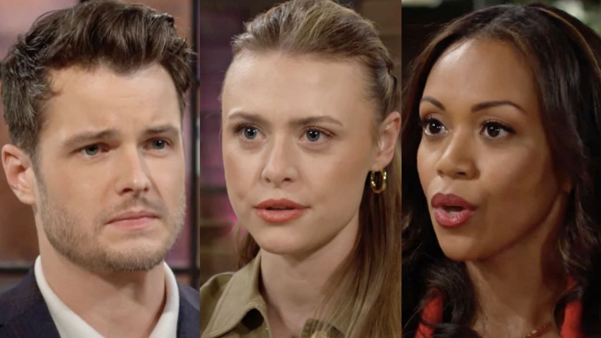 Kyle, Claire and Amanda (Image via Youtube / Y&amp;R INSIDER)