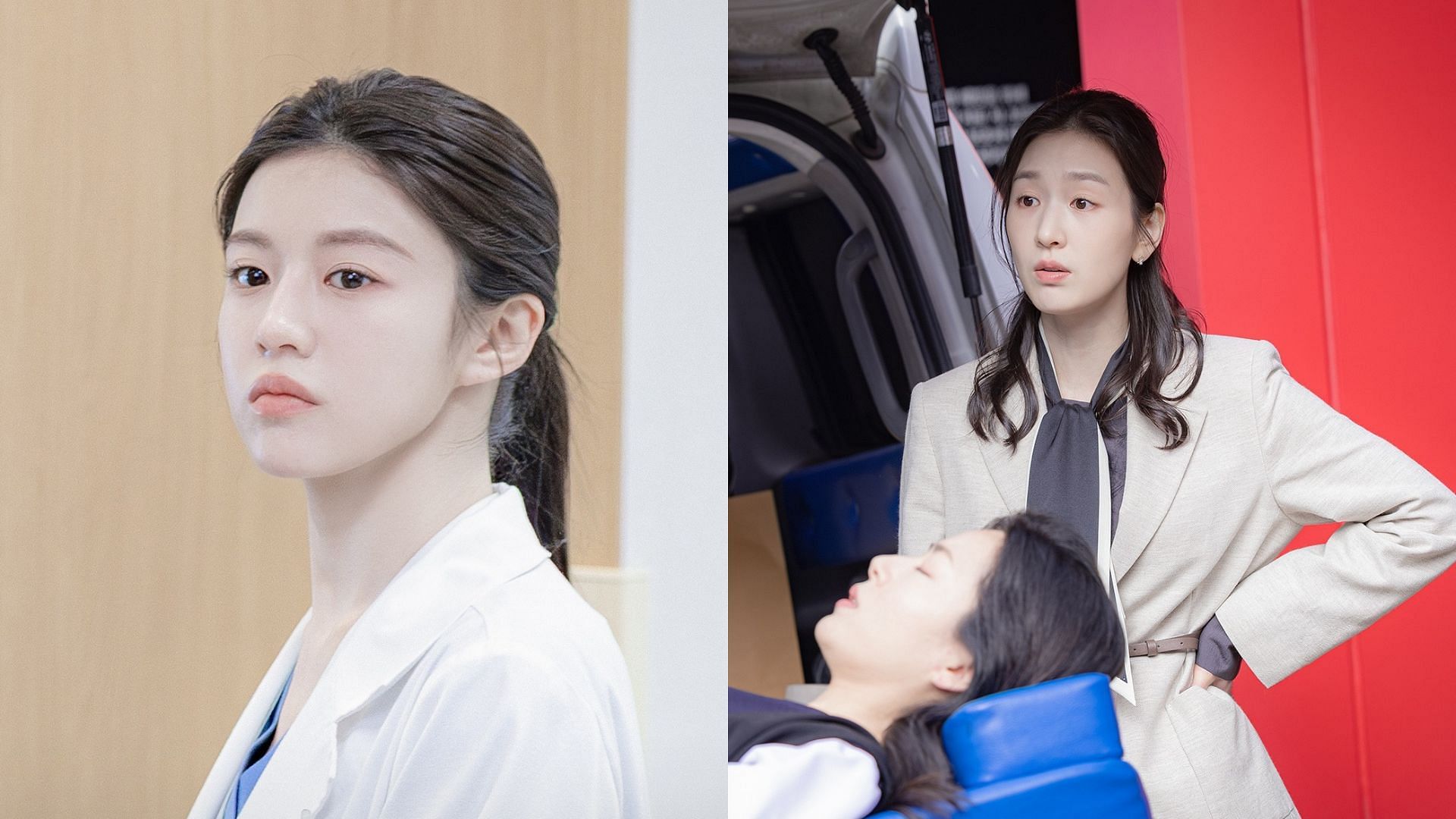Stills from Resident Playbook episode 9 (Images Via X/@cjndrama) 