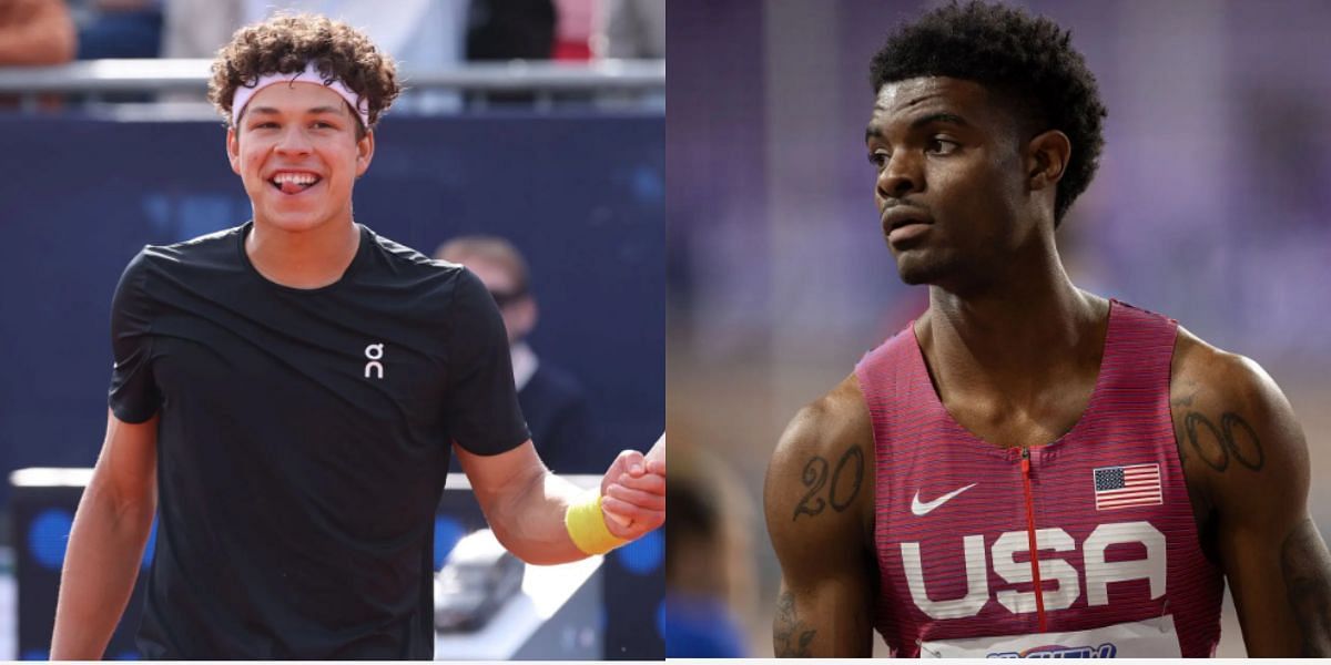 Ben Shelton (L) &amp; Jacory Patterson (R) (Source - GETTY)