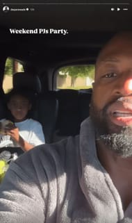 Dwyane Wade's Instagram Stories