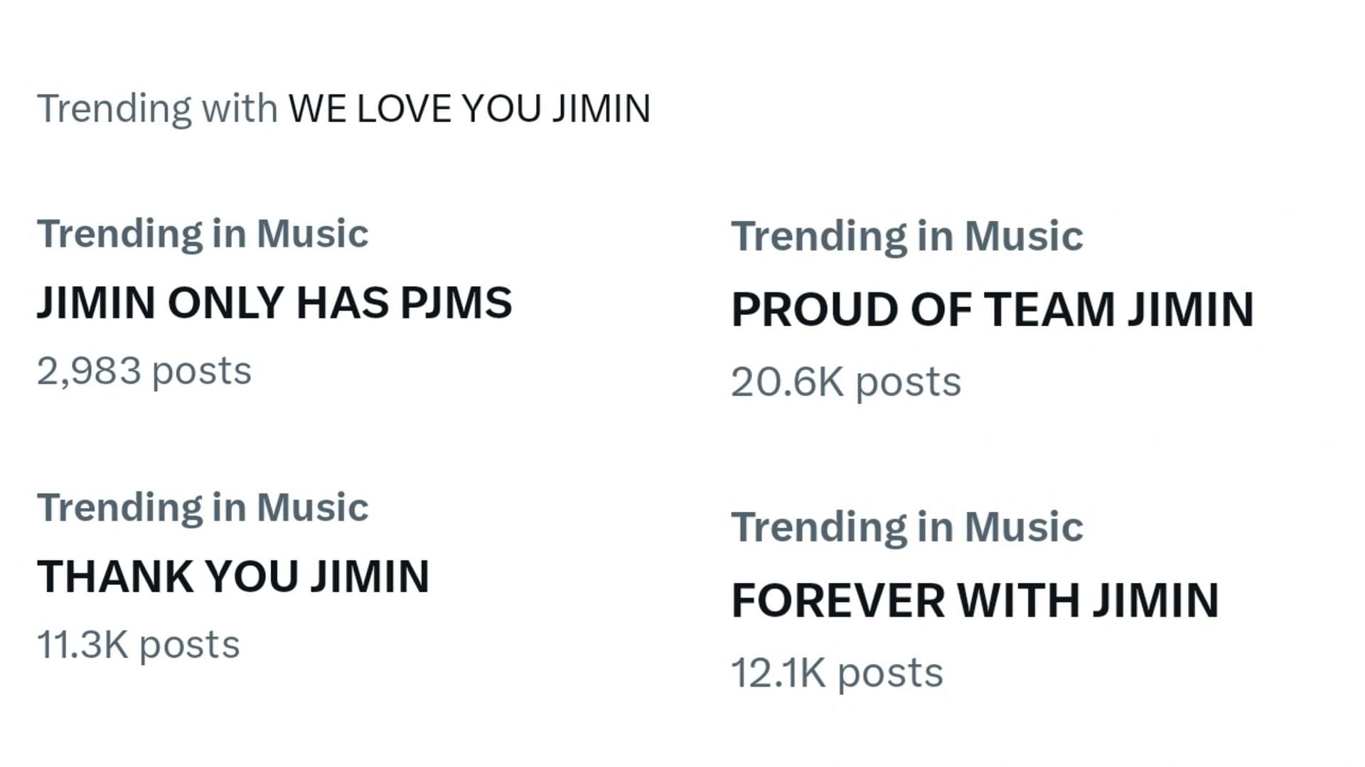 Trending hashtags on X (formerly known as Twitter) (Screenshots via X trending section)