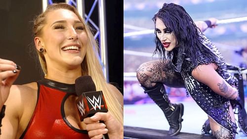 Rhea Ripley's transformation (Images credit: WWE.com)