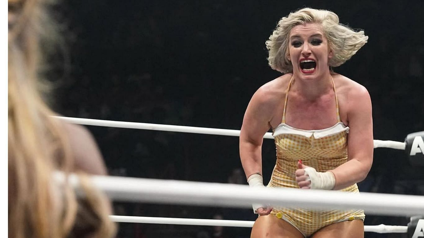 Toni Storm in action [Image from Toni Storm