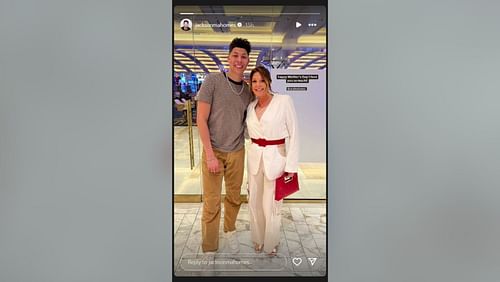 Patrick Mahomes' brother, Jackson joins his mom, Randi, for special Mother's Day snap (Image Credit: Jackson/IG)