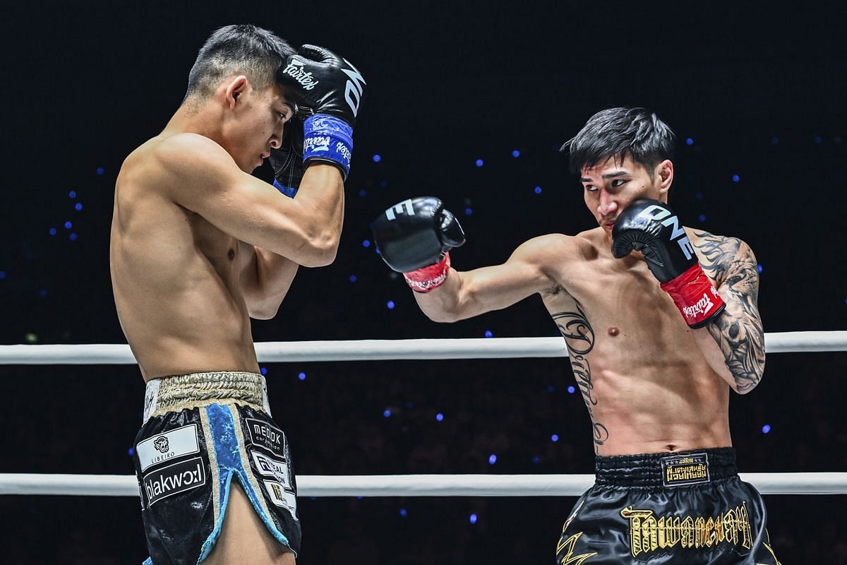 Masaaki Noiri pulled off a TKO upset over Tawanchai at ONE 172. [Photo via: ONE Championship]