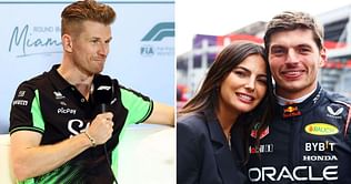 Nico Hulkenberg welcomes Max Verstappen to dad club as Dutchman awaits birth of his child with partner Kelly Piquet