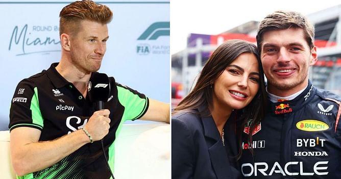 Nico Hulkenberg welcomes Max Verstappen to dad club as Dutchman awaits birth of his child with partner Kelly Piquet