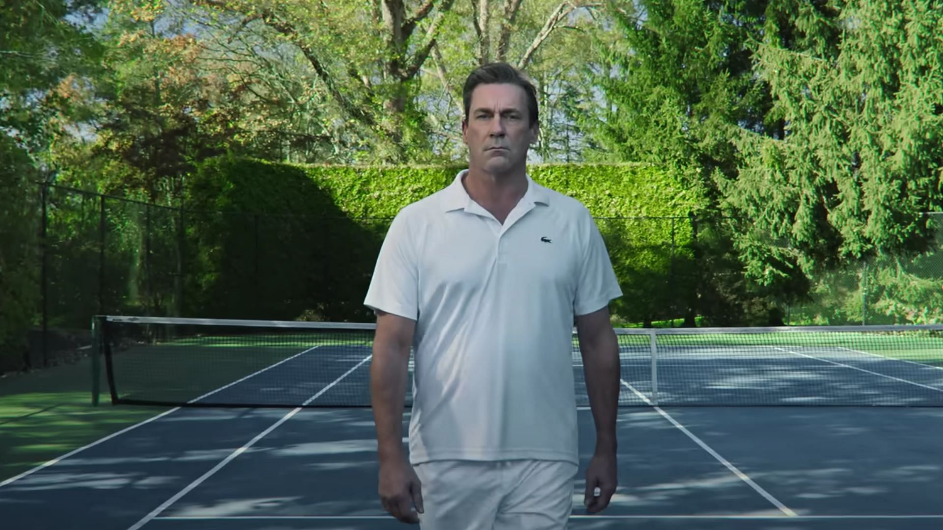 Jon Hamm as Andrew Cooper in Your Friends and Neighbours (Image via YouTube/@Apple Tv+)