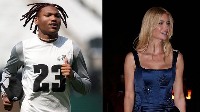 Donald Trump's daughter Ivanka drops surprise note for Eagles’ Eli Ricks after CB calls her 'my type'