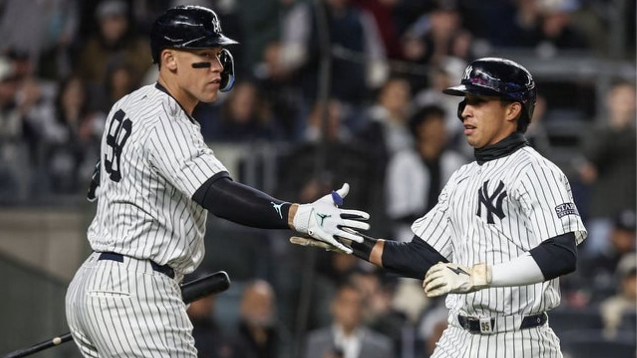 Aaron Judge and Oswaldo Cabrera [Source: Imagn]