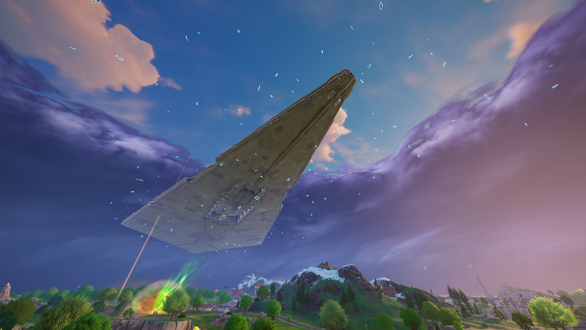 Star Destroyer in Fortnite Chapter 6 Season 3
