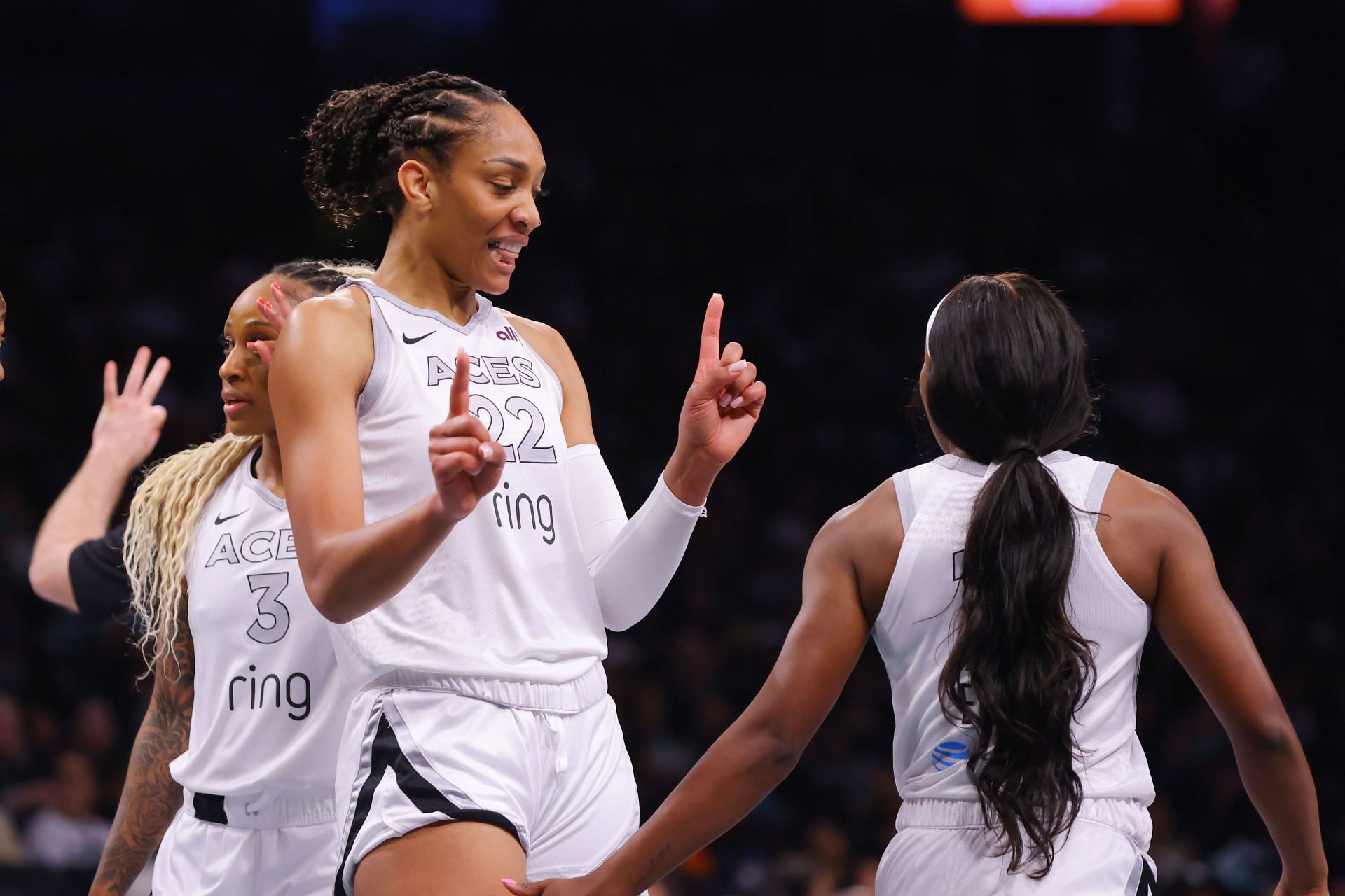 Las Vegas Aces v New York Liberty - Source: Getty