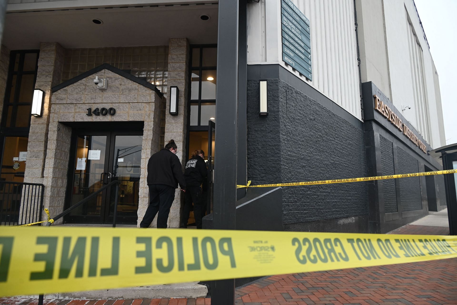 FBI evidence response team inside and outside of Eastside District - Source: Getty